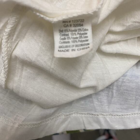 ANTHROPOLOGIE ONE SEPTEMBER Size P WOMEN Top Tank RAG RUFFLE SLEEVELESS KNIT Y2K - Picture 6 of 7